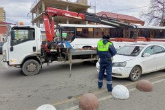 Эвакуация задержанных транспортных средств